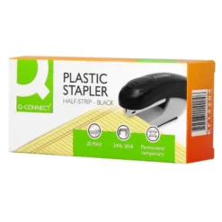 GRAPADORA Q-CONNECT KF14204 PLASTICO ABS NEGRA CAPACIDAD 20 HOJAS
