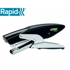 GRAPADORA RAPID DE TENAZA ECO PLASTICO RECICLADO 100% CAPACIDAD DE GRAPADO 20 HOJAS USA GRAPAS 24/6 Y 26/6 COLOR