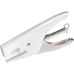 GRAPADORA RAPID DE TENAZA S51 METALICA CAPACIDAD DE GRAPADO 15 HOJAS USA GRAPAS 21/4 CROMADA