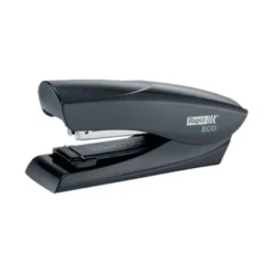 GRAPADORA RAPID FASHION ECO PLASTICO 100% RECICLADO CAPACIDAD 25 HOJAS USA GRAPAS 24/6 Y 26/6 COLOR NEGRO