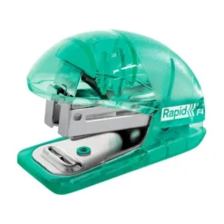 GRAPADORA RAPID MINI F4 COLOUR BREEZE USA GRAPAS 24/6 Y 26/6 COLOR VERDE EN BLISTER