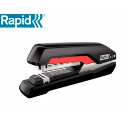 GRAPADORA RAPID S17 FULLSTRIP PLASTICO CAPACIDAD DE GRAPADO 30 HOJAS USA GRAPAS 24/6 Y 26/6 COLOR NEGRO/ROJO