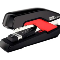 GRAPADORA RAPID SO30C PLASTICO NEGRO/ROJO CAPACIDAD 30 HOJAS USA GRAPAS OMNIPRESS 30