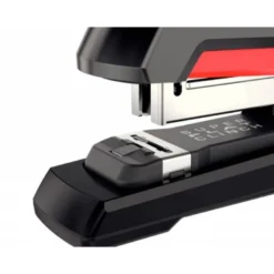 GRAPADORA RAPID SUPREME S50 PLASTICO CAPACIDAD DE GRAPADO 50 HOJAS USA GRAPAS 24/6-8+ Y 26/6-8+ COLOR NEGRO/ROJO