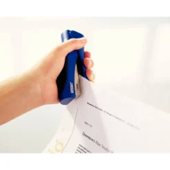 GRAPADORA RAPID VERTICAL ULTIMATE F20 PLASTICO CAPACIDAD DE GRAPADO 20 HOJAS USA GRAPAS 24/6 Y 26/6 COLOR AZUL