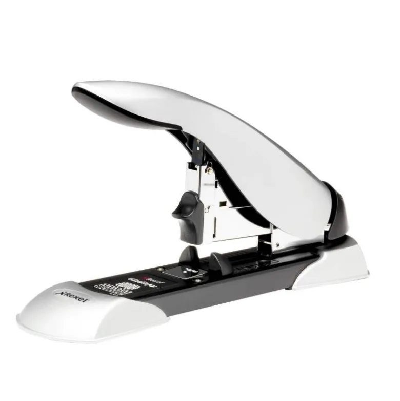 Grapadora Rexel Gladiator Capacidad 160 hojas color Plata y negro