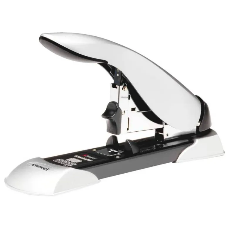 Grapadora Rexel Gladiator Capacidad 160 hojas color Plata y negro