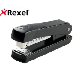GRAPADORA REXEL METEOR METALICA CAPACIDAD DE GRAPADO 20 HOJAS USA GRAPAS 24/6 Y 26/6 COLOR NEGRO