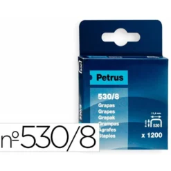 Grapas Petrus nº 530/8 para clavadora