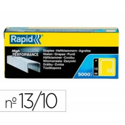 GRAPAS RAPID 13/10 MM GALVANIZADA CAJA DE 5000 UNIDADES