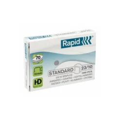 GRAPAS RAPID 23/10 MM GALVANIZADA CAJA DE 1000 UNIDADES