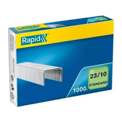GRAPAS RAPID 23/10 MM GALVANIZADA CAJA DE 1000 UNIDADES