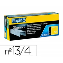 GRAPAS RAPID 13/4 MM GALVANIZADA CAJA DE 5000 UNIDADES