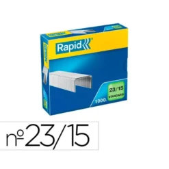 GRAPAS RAPID 23/15 MM GALVANIZADA CAJA DE 1000 UNIDADES