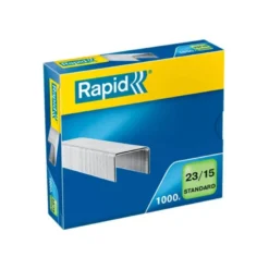 GRAPAS RAPID 23/15 MM GALVANIZADA CAJA DE 1000 UNIDADES