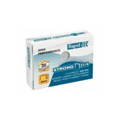 GRAPAS RAPID 21/4 MM GALVANIZADA STRONG CAJA DE 1000 UNIDADES