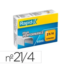 GRAPAS RAPID 21/4 MM GALVANIZADA STRONG CAJA DE 1000 UNIDADES