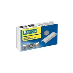 Grapas Rapid serie omnipress nº 30 caja de 1000