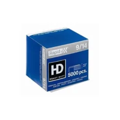 GRAPAS RAPID SUPER STRONG GALVANIZADAS Nº9/14 CAJA DE 5000 UNIDADES
