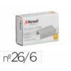 GRAPAS REXEL 26/6 MM GALVANIZADA CAJA DE 1000 UNIDADES