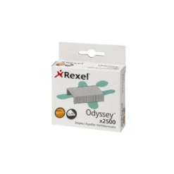 GRAPAS REXEL ODYSSEY GALVANIZADA CAJA DE 2500 UNIDADES