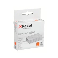 GRAPAS REXEL ODYSSEY GALVANIZADA CAJA DE 2500 UNIDADES