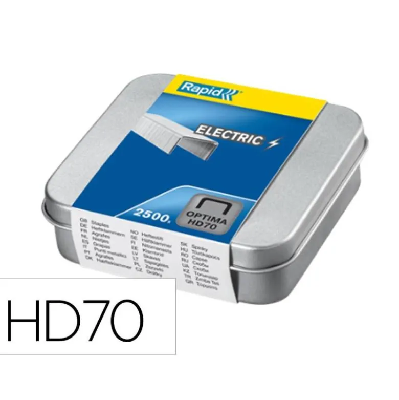 Grapas Rexel Optima HD70 caja de 2500 unidades