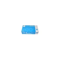 GUANTE DE NITRILO DESECHABLE SENSITIVE SIN POLVO TALLA M MEDIANA COLOR AZUL CAJA DE 100 UNIDADES