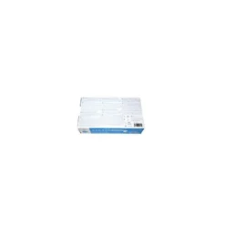 GUANTE DE NITRILO DESECHABLE SENSITIVE SIN POLVO TALLA M MEDIANA COLOR AZUL CAJA DE 100 UNIDADES