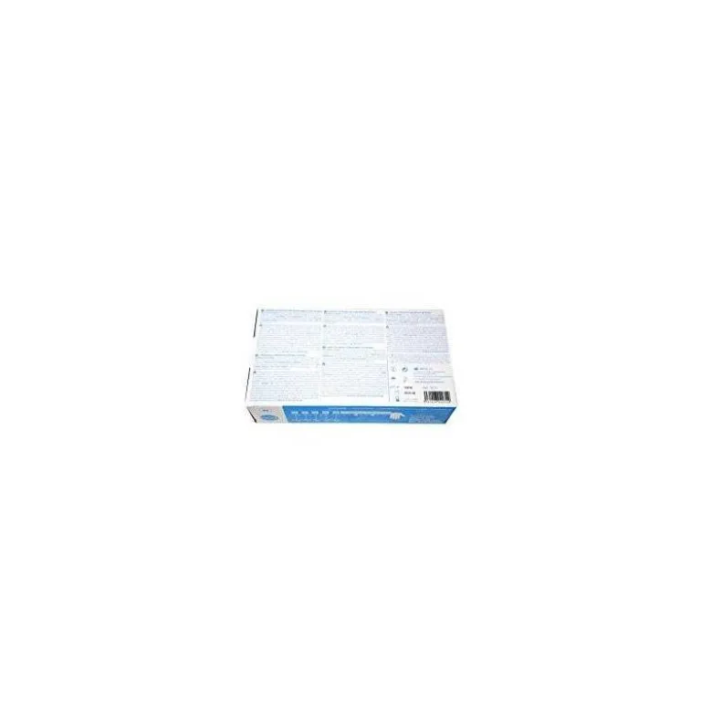 GUANTE DE NITRILO DESECHABLE SENSITIVE SIN POLVO TALLA M MEDIANA COLOR AZUL CAJA DE 100 UNIDADES