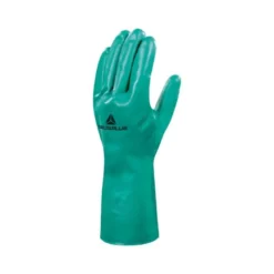 Guante DeltaPlus de Nitrilo flocado Algodon talla 10