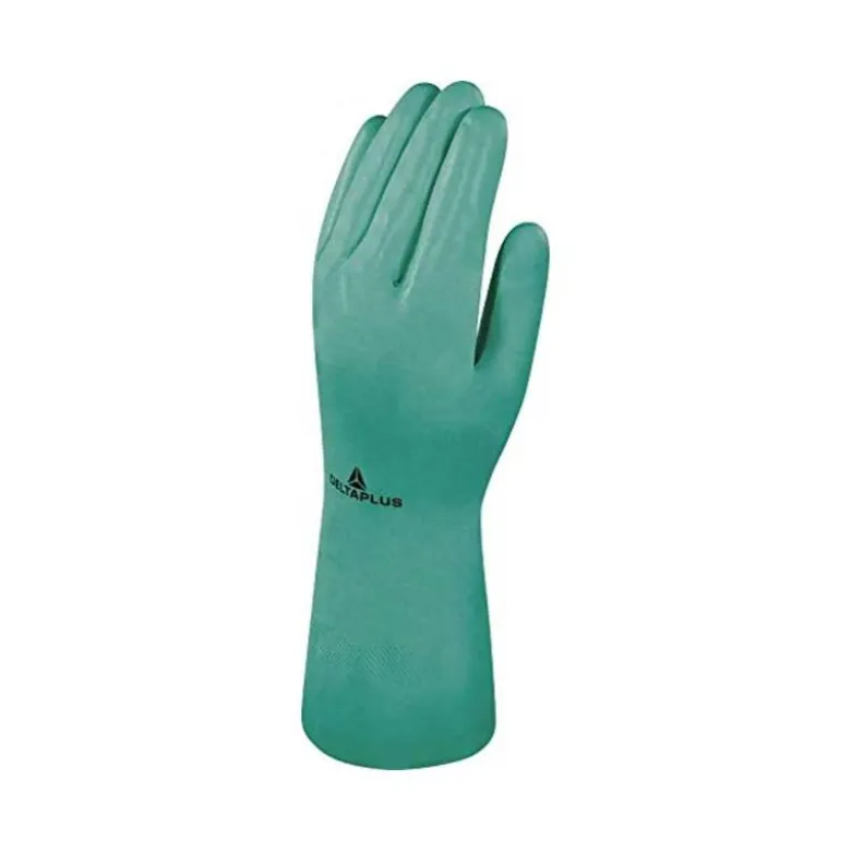 Guante DeltaPlus de Nitrilo flocado Algodon talla 10