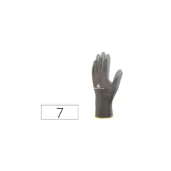 Guante DeltaPlus de Poliester palma Poliuretano talla 7
