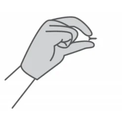 GUANTES DE NITRILO DELTAPLUS NO EMPOLVADO DESECHABLE TALLA 10 COLOR NEGRO CAJA DE 100 UNIDADES