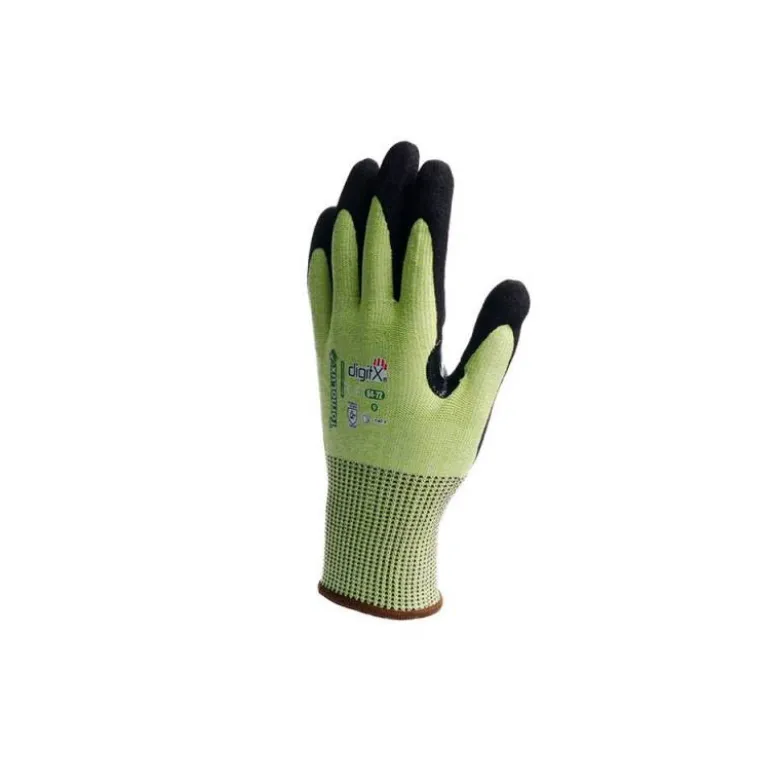 GUANTES DE NITRILO SAFETOP TORNOLUX-F ANTICORTE TDM NIVEL F CON REFUERZO TALLA 8
