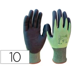 GUANTES DE NITRILO SAFETOP FITOLUX-D CORTE TDM D BEST FIT TALLA 10