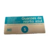 GUANTES DE NITRILO SANYC ECO DESECHABLE NO EMPOLVADO TALLA S COLOR AZUL CAJA DE 100 UNIDADES