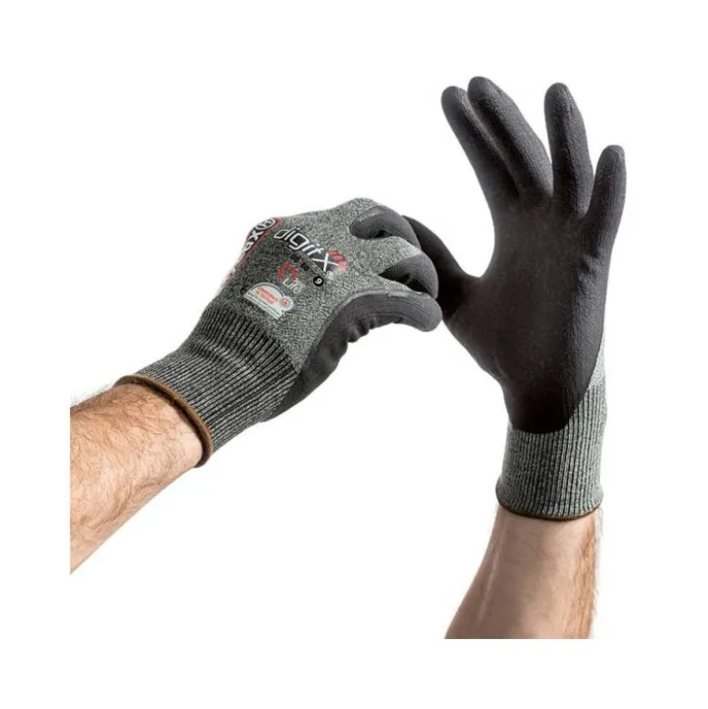 GUANTES DE NITRILO Y NYLON SAFETOP OXYLUX SATINADO TALLA 10