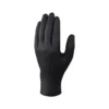 Guantes deltaplus de nitrilo desechable negro caja de 100 unidades talla 9-10