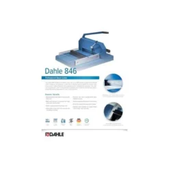 GUILLOTINA DE PALANCA DAHLE 846 DIN A3 LONGITUD DE CORTE 430 MM CAPACIDAD DE CORTE 600 HOJAS