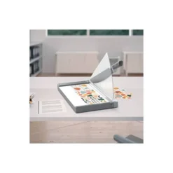 GUILLOTINA DE PALANCA LEITZ DIN A3 BASE CRISTAL LONGITUD CORTE 457 MM CAPACIDAD DE CORTE 25H