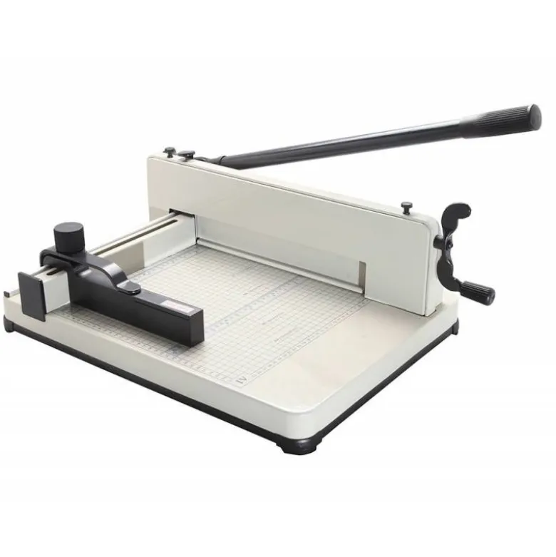 GUILLOTINA Q-CONNECT KF16916 MANUAL PROFESIONAL LARGO DEL CORTE 330 MM CAPACIDAD 400 HOJAS