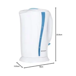 HERVIDOR DE AGUA ORBEGOZO 900W CAPACIDAD 1 LITRO COLOR BLANCO
