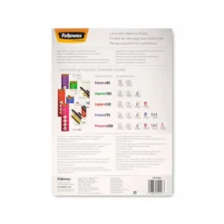 HOJA DE LIMPIEZA FELLOWES PARA PLASTIFICADORAS PACK DE 10 UNIDADES