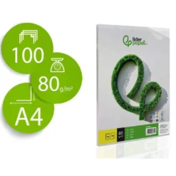 100 Hojas Papel de escritura DIN A4 Liderpapel 80 g/m2
