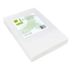 250 Hojas Papel fotocopiadora Q-Connect Ultra White DIN A4 120 Gr
