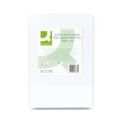 250 Hojas Papel fotocopiadora Q-Connect Ultra White DIN A4 120 Gr