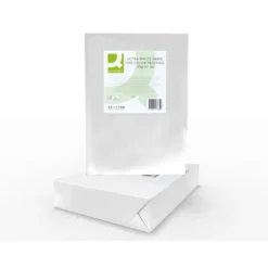 250 Hojas Papel fotocopiadora Q-Connect Ultra White DIN A4