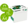 2500 Hojas Papel multifuncion A4 Discovery Fast Pack 75 g/m2
