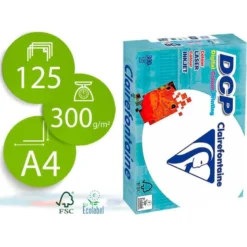 125 Hojas Papel multifuncion laser color DCP Din A4 300 g/m2